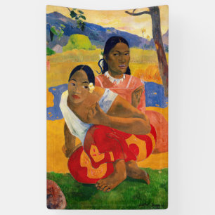 Paul Gauguin - When Will You Marry? Banner