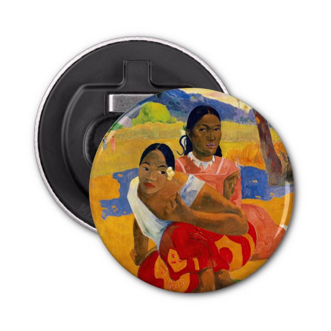 Paul Gauguin - When Will You Marry? Bottle Opener (Front)