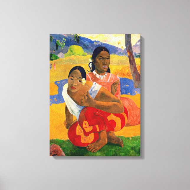 Paul Gauguin - When Will You Marry? Canvas Print (Front)