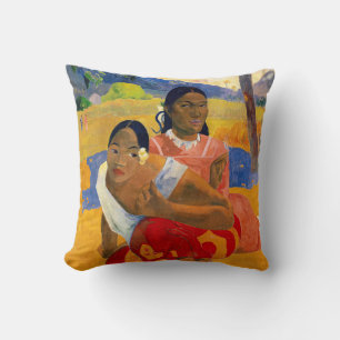 Paul Gauguin - When Will You Marry? Cushion