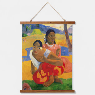 Paul Gauguin - When Will You Marry? Hanging Tapestry
