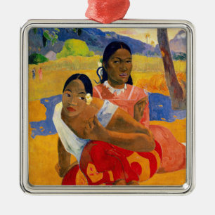 Paul Gauguin - When Will You Marry? Metal Tree Decoration