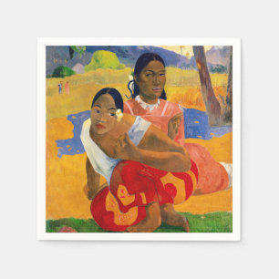 Paul Gauguin - When Will You Marry? Napkin