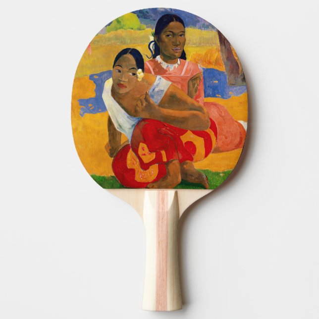 Paul Gauguin - When Will You Marry? Ping Pong Paddle (Front)