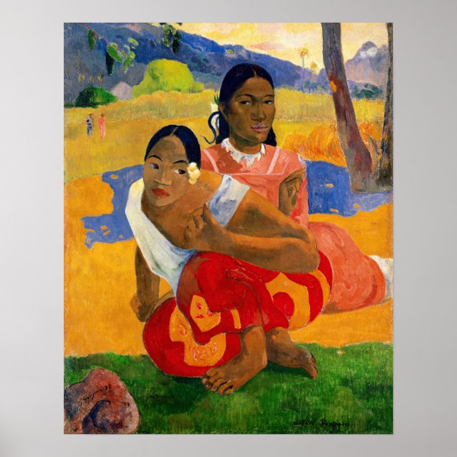 Paul Gauguin - When Will You Marry? Poster (Front)