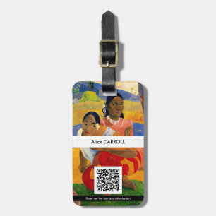 Paul Gauguin - When Will You Marry? - QR Code Luggage Tag