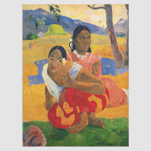 Paul Gauguin - When Will You Marry?  Tissue Paper