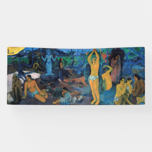 Paul Gauguin - Where Do We Come From? Banner (Horizontal)