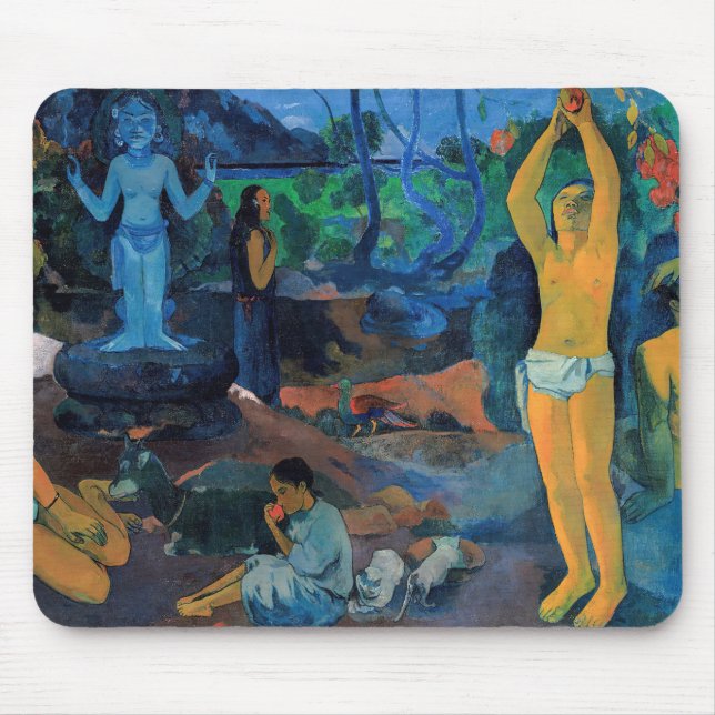 Paul Gauguin - Where Do We Come From? Mouse Mat (Front)