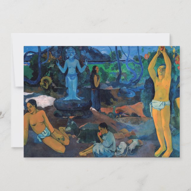 Paul Gauguin - Where Do We Come From? Thank You Card (Front)