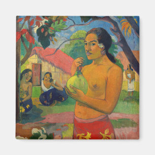 Paul Gauguin - Woman Holding a Fruit Magnet