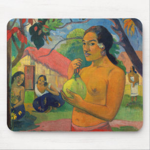 Paul Gauguin - Woman Holding a Fruit Mouse Mat
