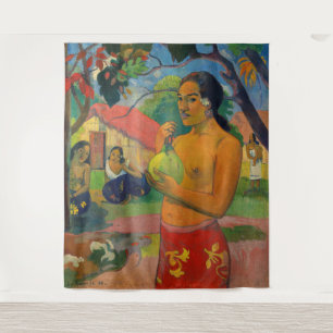 Paul Gauguin - Woman Holding a Fruit Tapestry