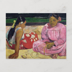 Paul Gauguin   Women of Tahiti, On the Beach, 1891 Postcard