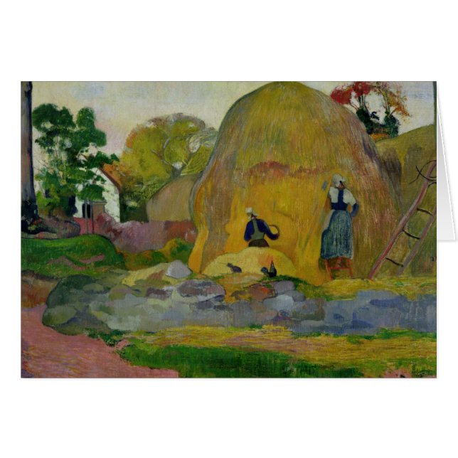 Paul Gauguin | Yellow Haystacks, or Golden Harvest (Front Horizontal)