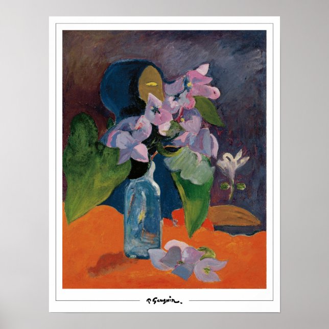Paul Gauguin Zedign Art Poster #12 (Front)