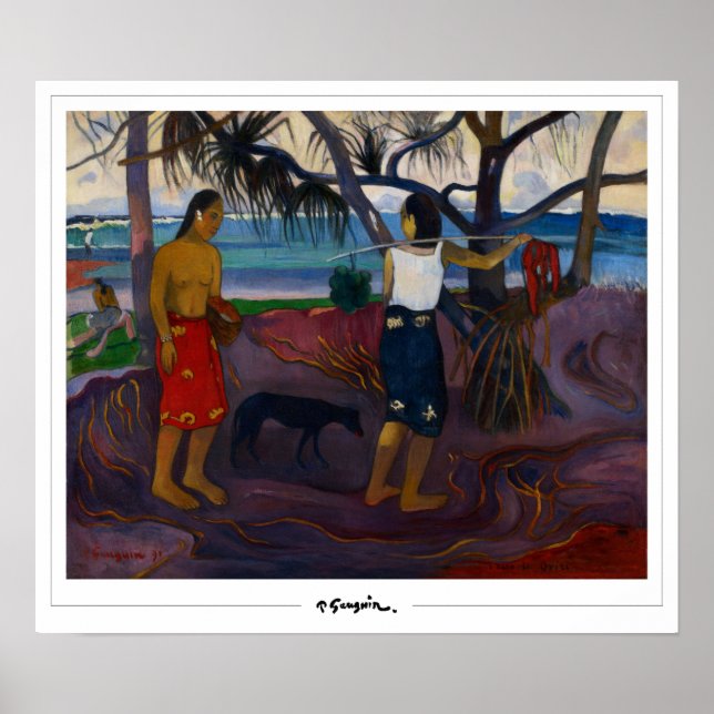 Paul Gauguin Zedign Art Poster #121 (Front)
