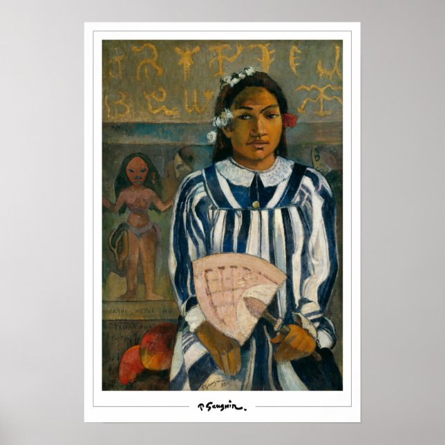 Paul Gauguin Zedign Art Poster #161 (Front)