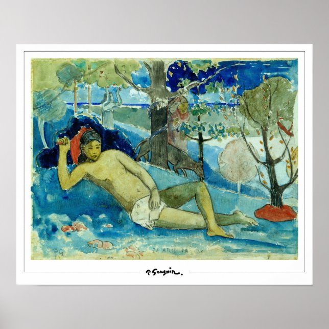 Paul Gauguin Zedign Art Poster #20 (Front)