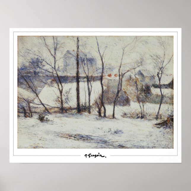 Paul Gauguin Zedign Art Poster #348 (Front)