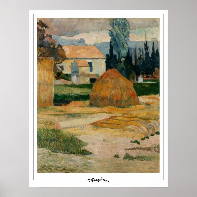 Paul Gauguin Zedign Art Poster #503 (Front)