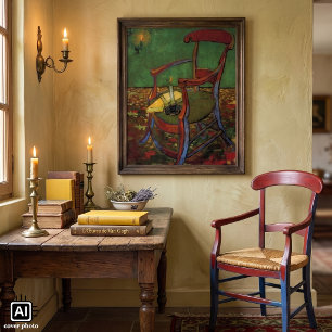 Paul Gauguin's Armchair by Vincent van Gogh Poster