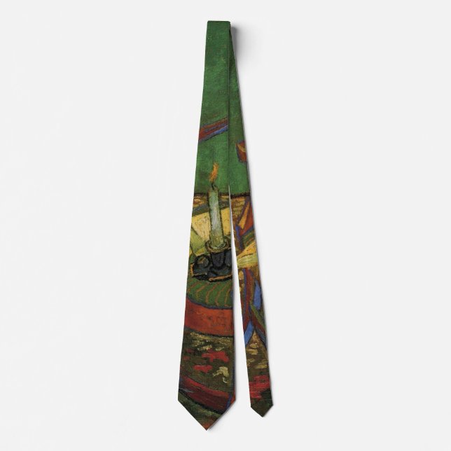 Paul Gauguin's Armchair by Vincent van Gogh Tie (Front)