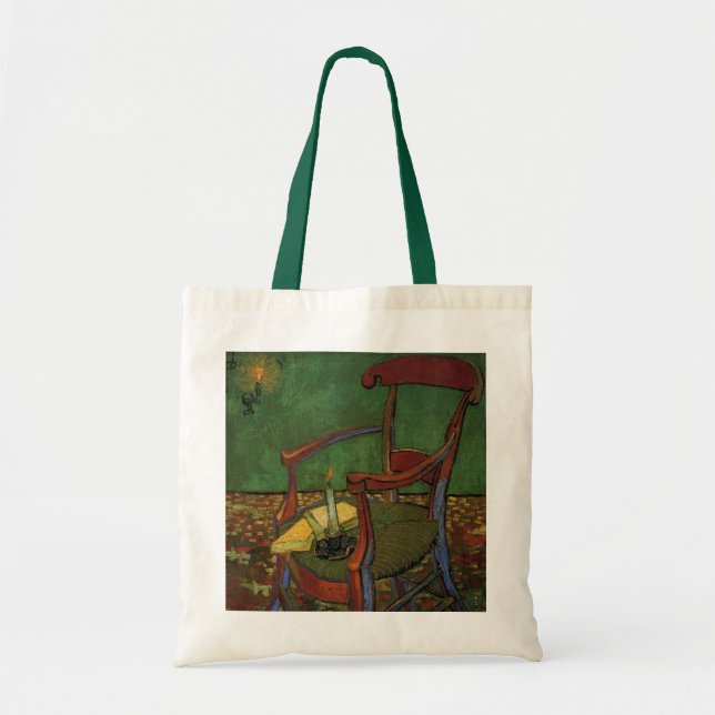 Paul Gauguin's Armchair by Vincent van Gogh Tote Bag (Front)
