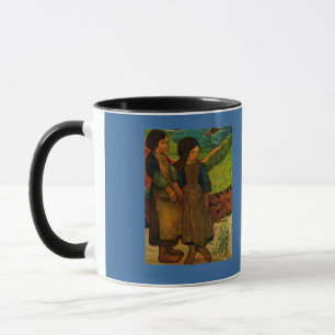 Paul Gauguin's Breton Girls (1889) Mug