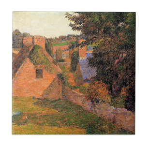 Paul Gauguin''s painting, Lollichon Field, Tile