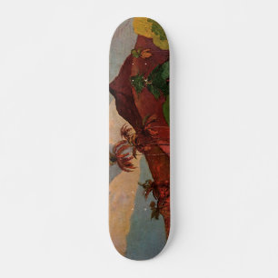 Paul Gauguin's Tahitian Landscape (1893) Skateboard