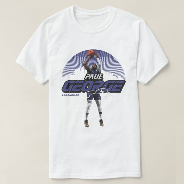 Paul George Skyline T-Shirt (Design Front)