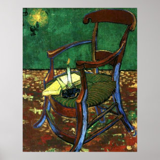 Paul Guaguin's Armchair by Vincent van Gogh Poster