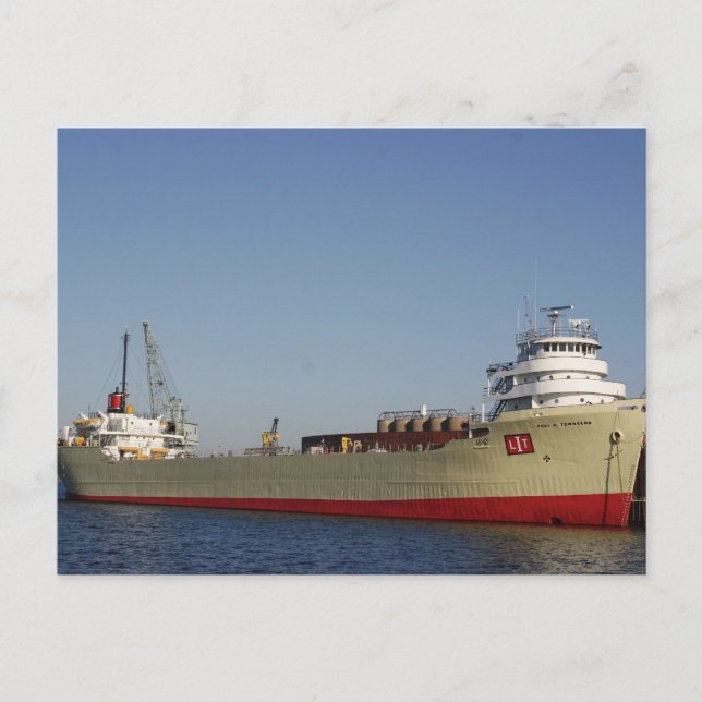 PAUL H. TOWNSEND POSTCARD (Front)