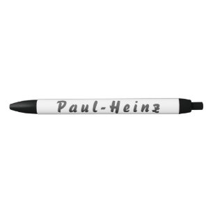 Paul-Heinz Kugelschreiber Black Ink Pen