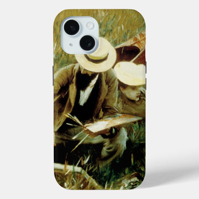 Paul Helleu Sketching with his Wife Case-Mate iPhone Case (Back)