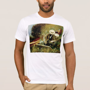 Paul Helleu Sketching with his Wife T-Shirt