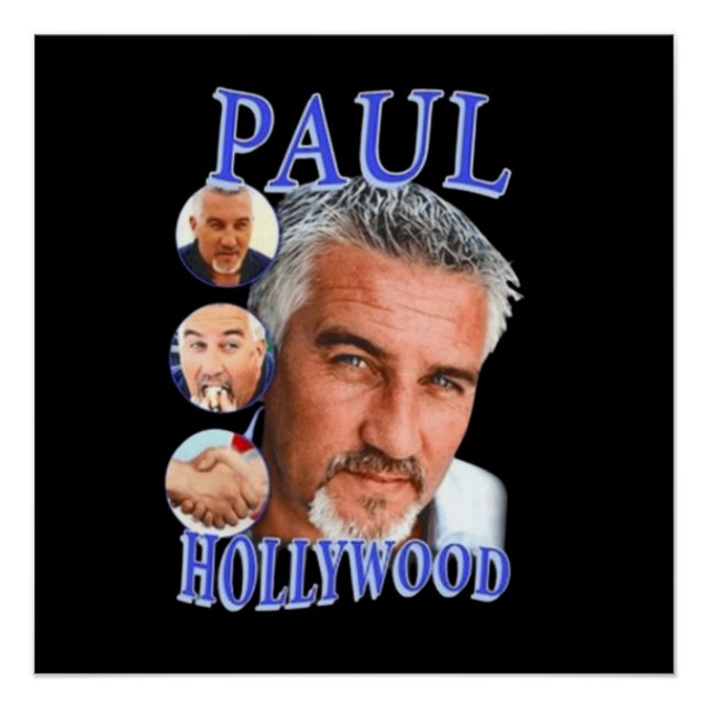 Paul Hollywood Poster (Front)