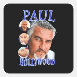 Paul Hollywood Square Sticker
