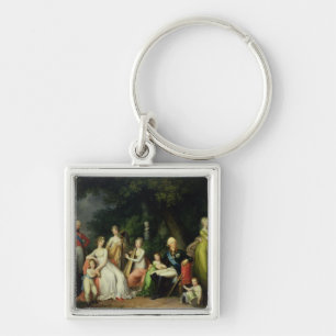 Paul I , Maria Feodorovna and their Children Key Ring
