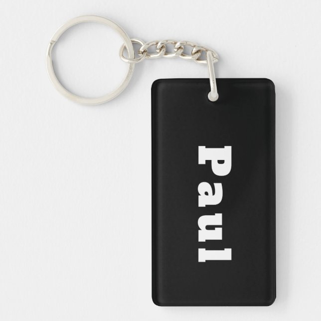 Paul Key Ring (Front)