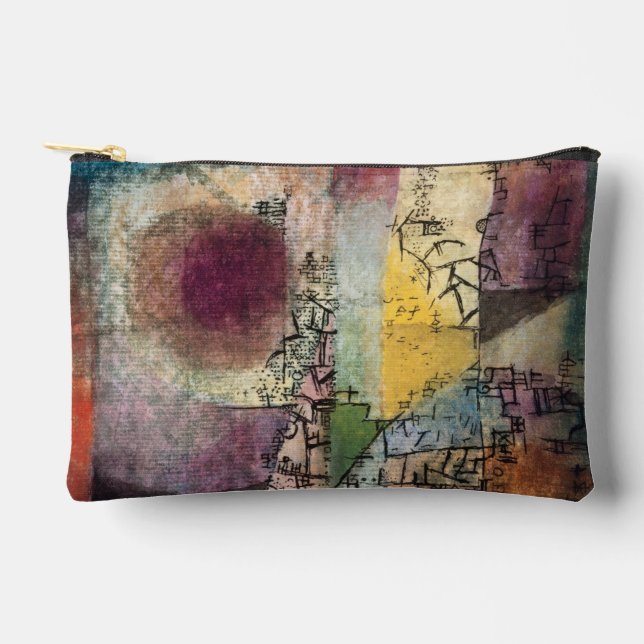 Paul Klee Abstract Art Cubism  Accessory Pouch (Front)