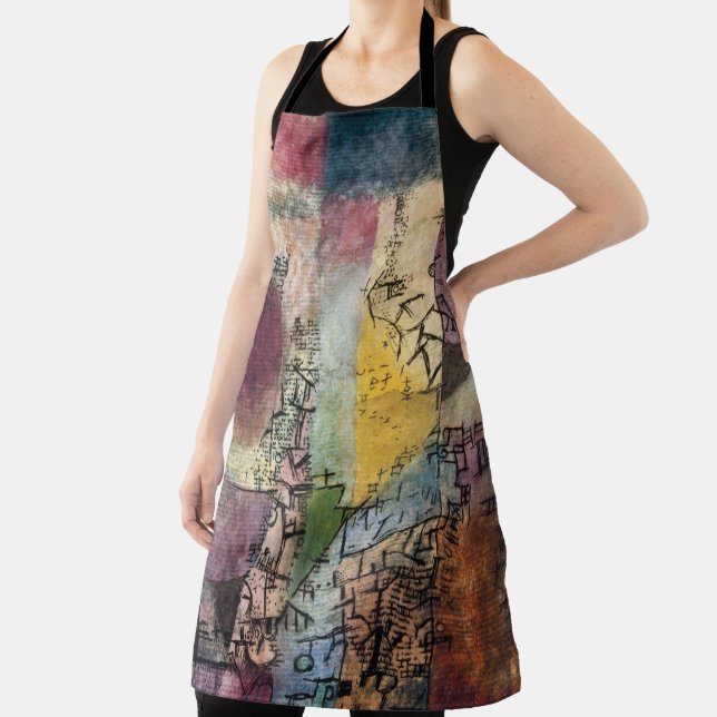 Paul Klee Abstract Art Cubism  Apron (Insitu)
