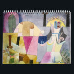 Paul Klee Abstract Artist Vintage Fine Art 2024 Calendar<br><div class="desc">Vivid and breathtaking works of Paul Klee</div>