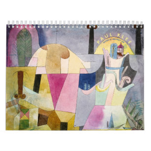 Paul Klee Abstract Artist Vintage Fine Art 2024 Calendar