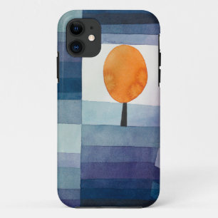 Paul Klee Abstract Tree Blue Painting iPhone 11 Case