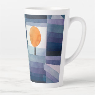 Paul Klee Abstract Tree Blue Painting Latte Mug