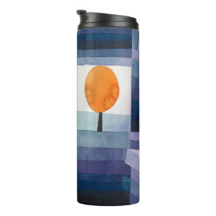 Paul Klee Abstract Tree Blue Painting Thermal Tumbler
