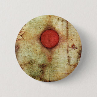 Paul Klee Ad Marginem Painting 6 Cm Round Badge
