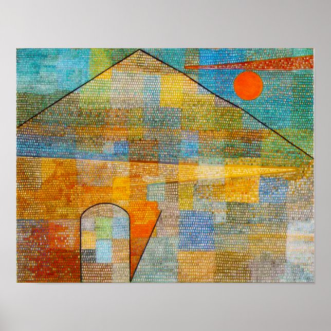 Paul Klee Ad Parnassum Poster (Front)